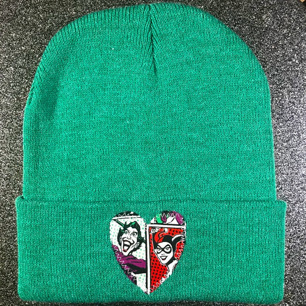Joker & Harley Quinn knit hat